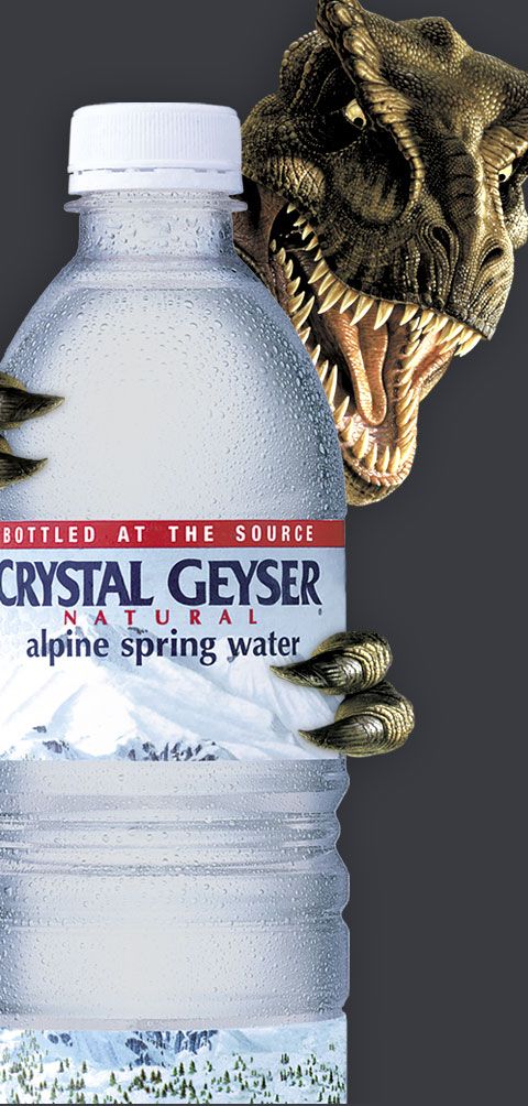 Crystal Geyser Alpine Spring Water | Universal Studios Tie-in Program